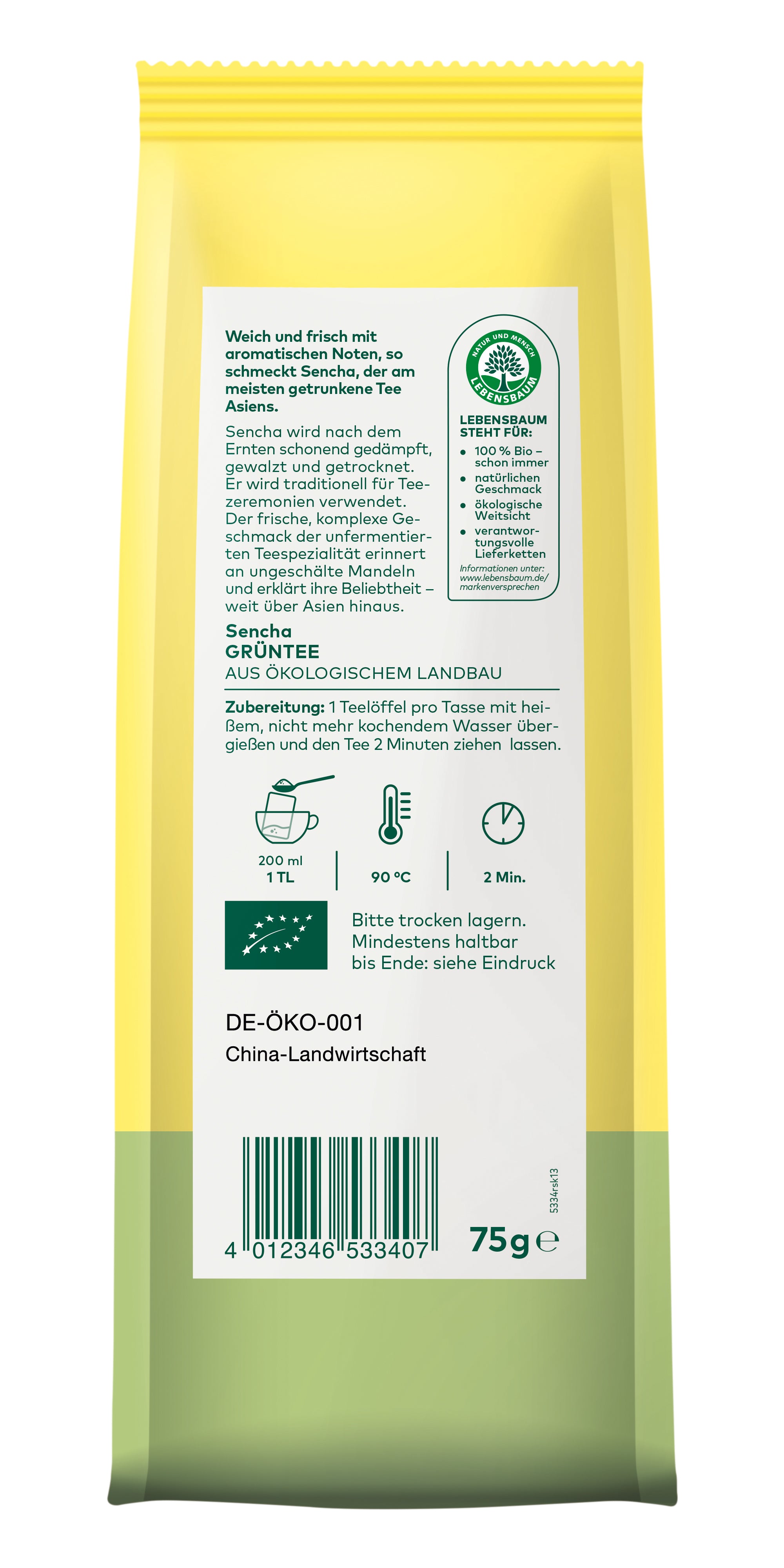 Grüntee Sencha 75 g
