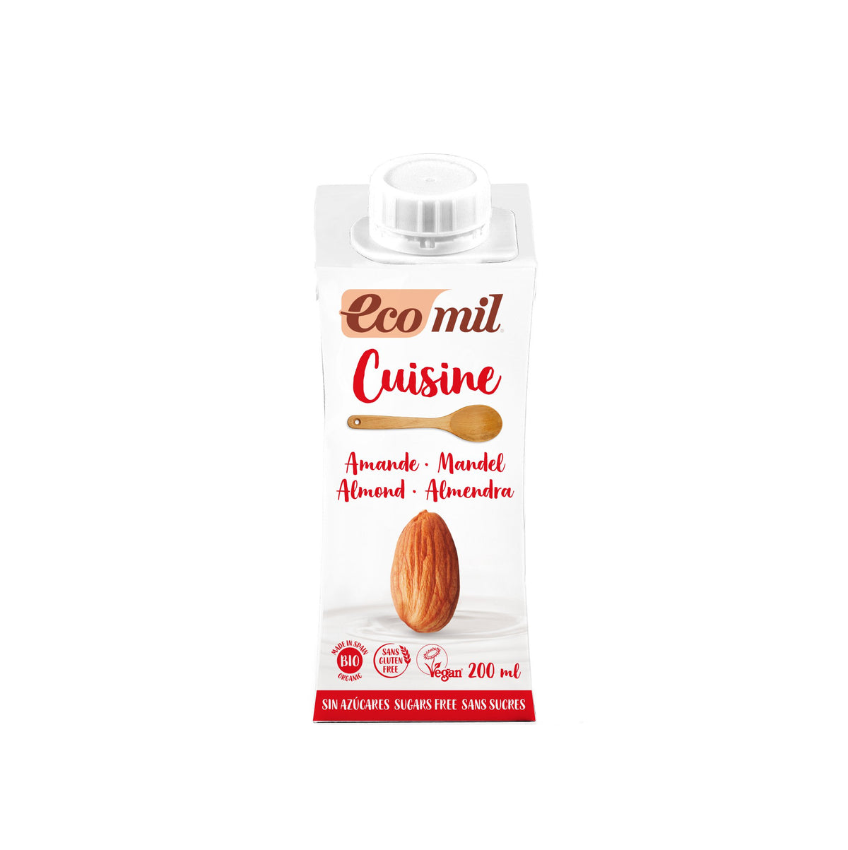 Cuisine Mandel Nature Sahneersatz zuckerfrei 200 ml