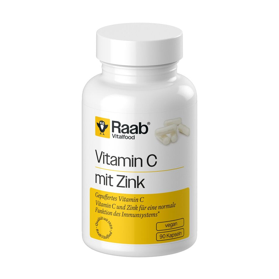 Vitamin C mit Zink Kapseln 67 g