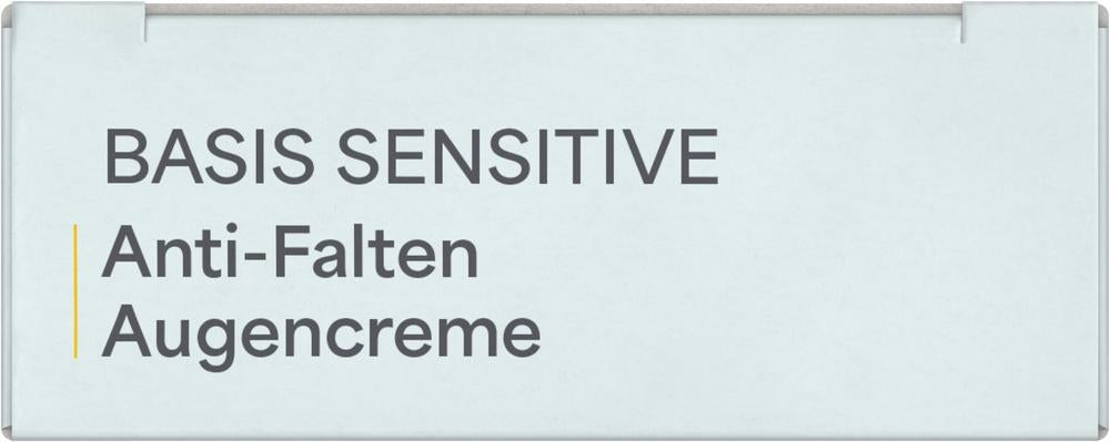 Basis Sensitive Anti-Falten Augencreme Q10 15 ml