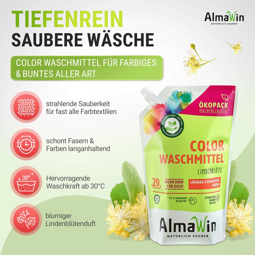 COLOR Flüssigwaschmittel ÖkoPack 1,5 l