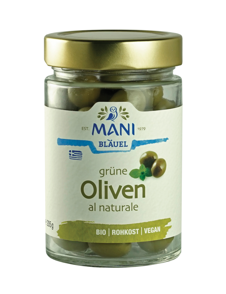 Grüne Oliven al Naturale 205 g