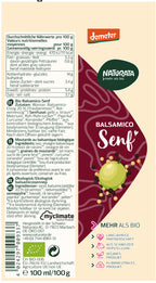 Balsamico-Senf demeter  Tube 100 ml
