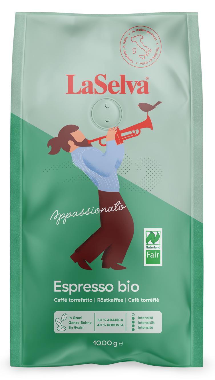 Appassionato Espresso ganze Bohne 60% Arabica-40% 1 kg