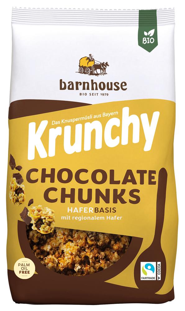 Krunchy and Friends Chocolate Chunks 500 g