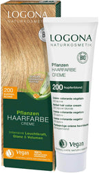 Pflanzen Haarfarbe Creme 200 kupferblond 150 ml