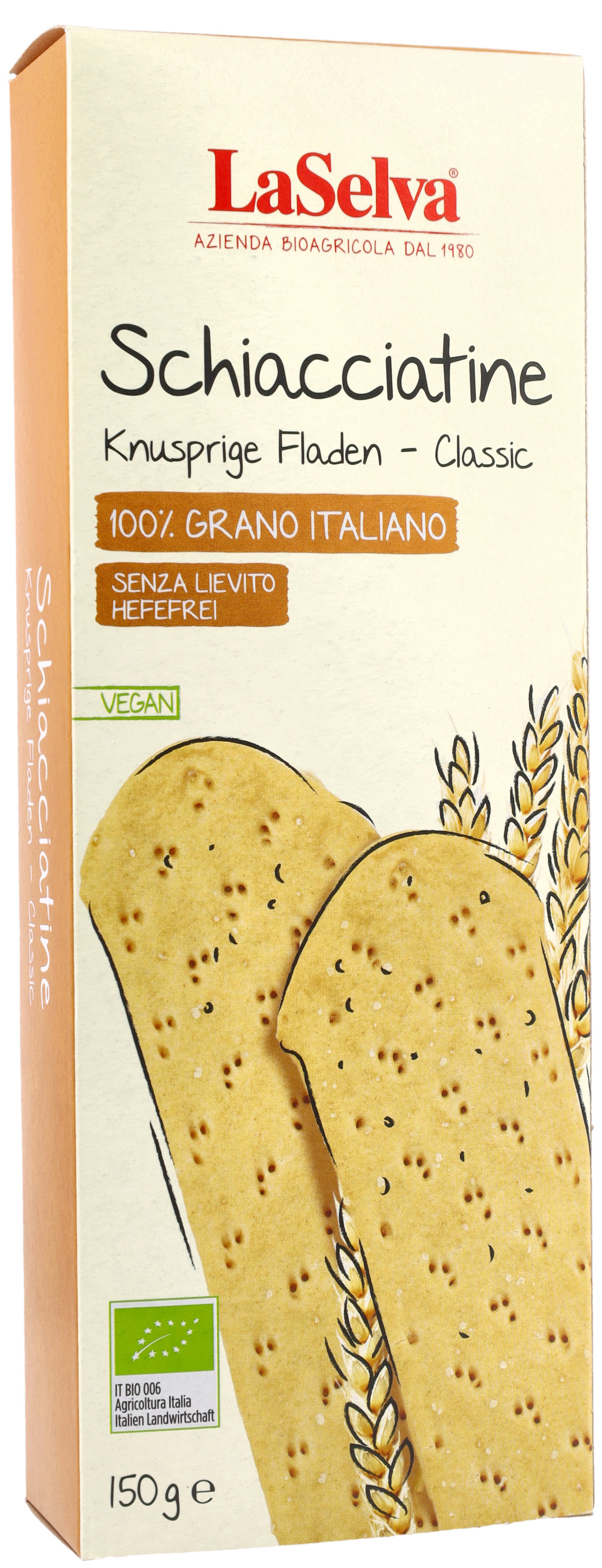 Schiacciatine Knusprige Fladen 150 g