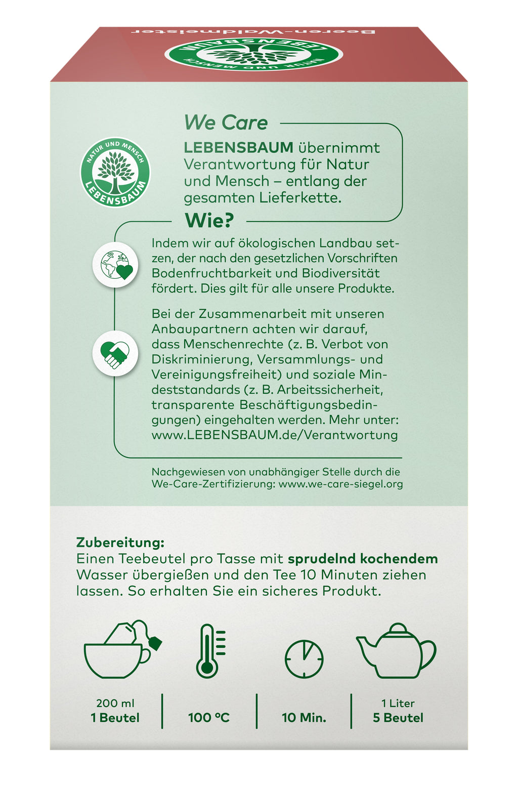 Beeren-Waldmeister Früchtetee 40 g