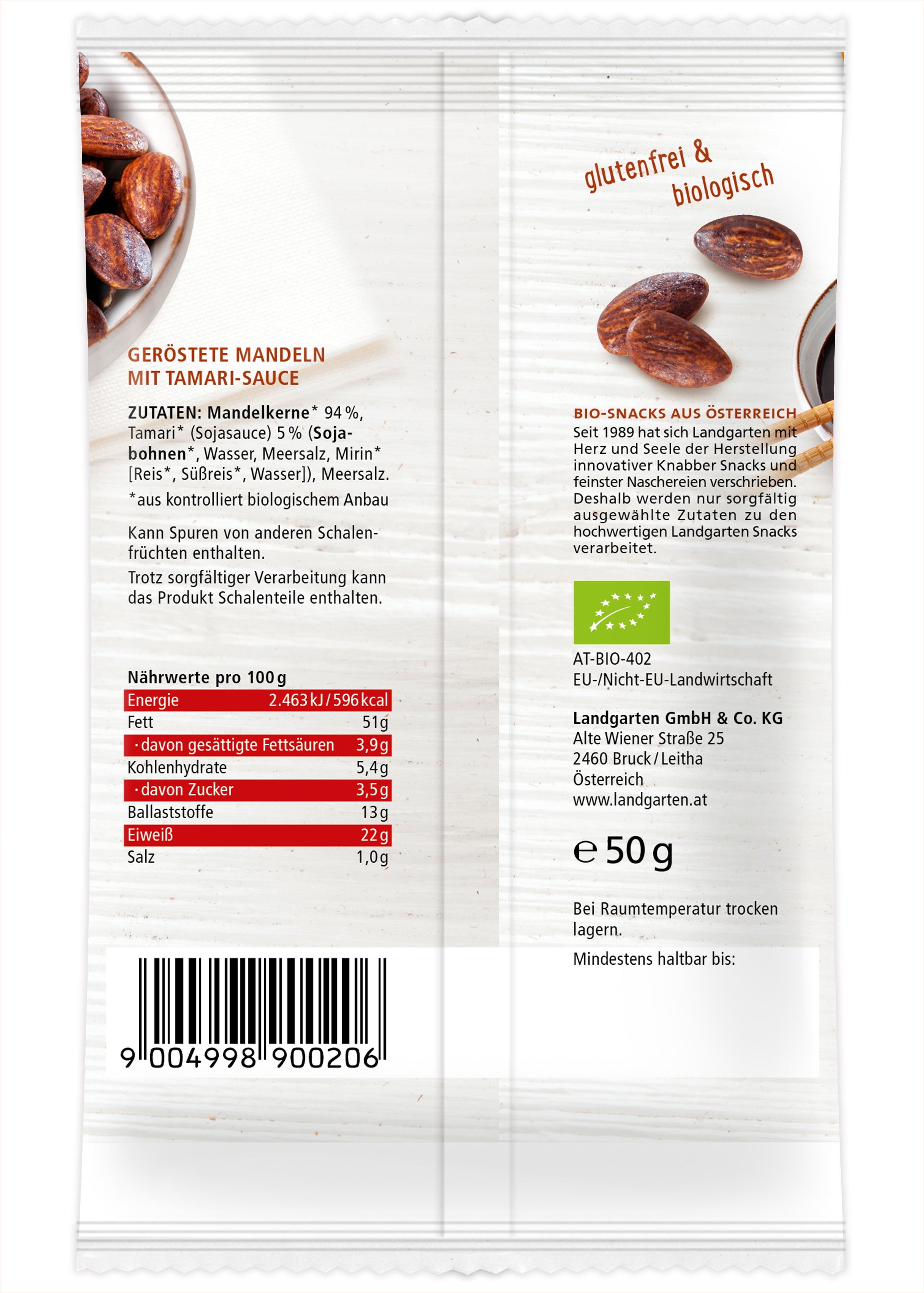Mandeln würzig 50 g