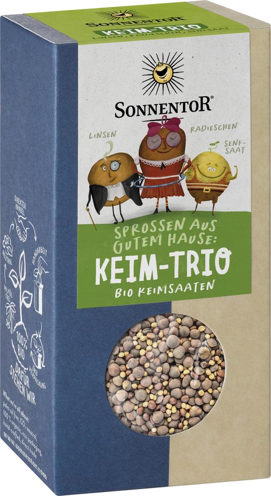 Keim Trio - Linsen  Radieschen  Senf 120 g