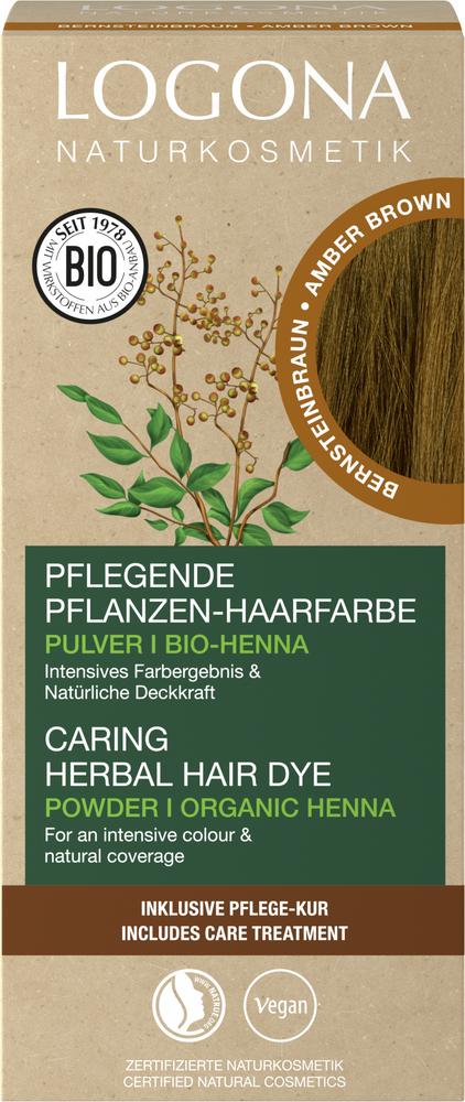 Pflegende Pflanzen-Haarfarbe Pulver 06 Bernsteinbr 100 g