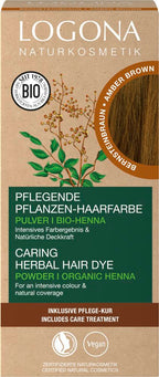 Pflegende Pflanzen-Haarfarbe Pulver 06 Bernsteinbr 100 g