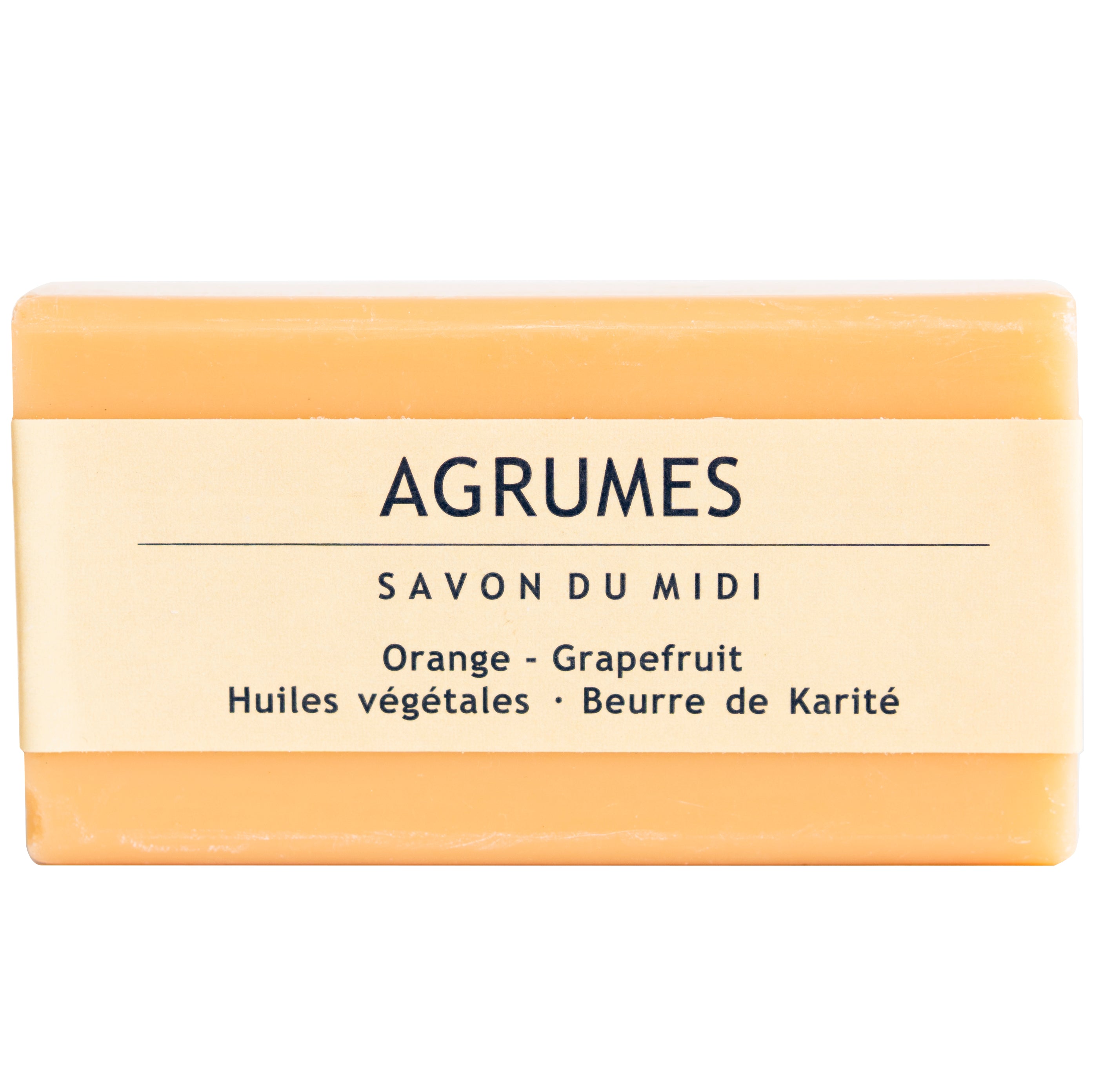 Seife mit Karité-Butter Orange Grapefruit 100 g