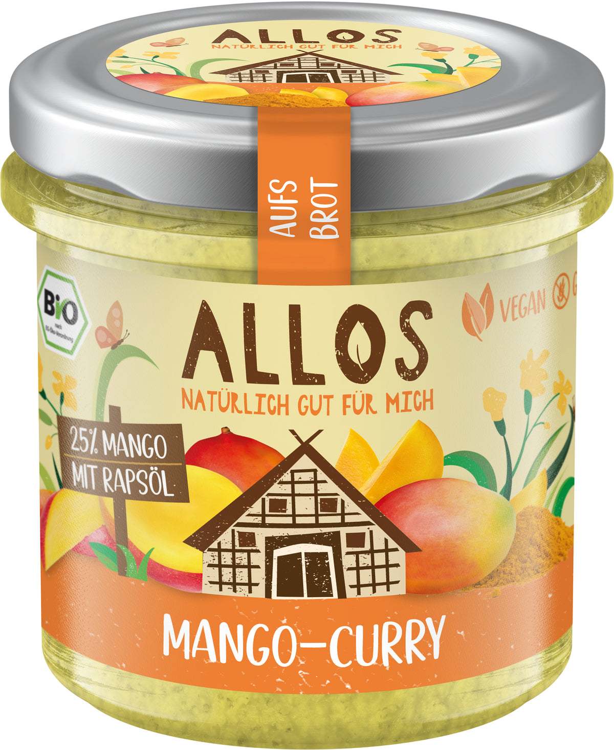 aufs Brot Mango & Curry 140 g
