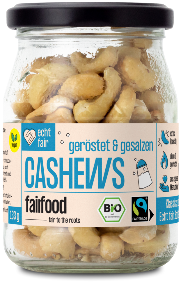 Cashewkerne Sir Salty Geröstet & Gesalzen 133 g