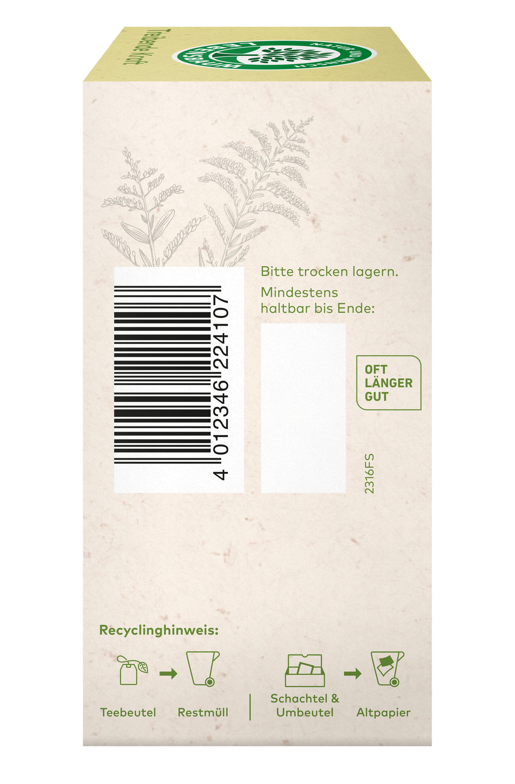 Treibende Kraft Kräutertee mit Birkenblatt 30 g