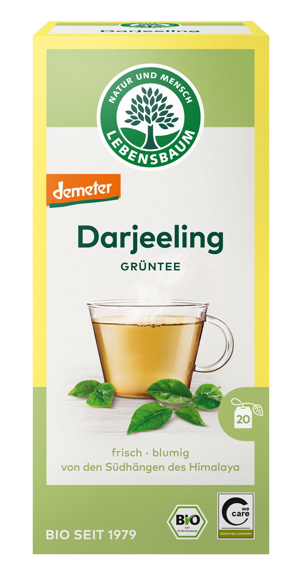 Darjeeling Grüntee demeter 30 g