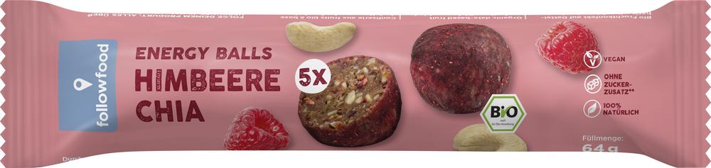 Himbeere & Chia Dattelkugeln 50 g