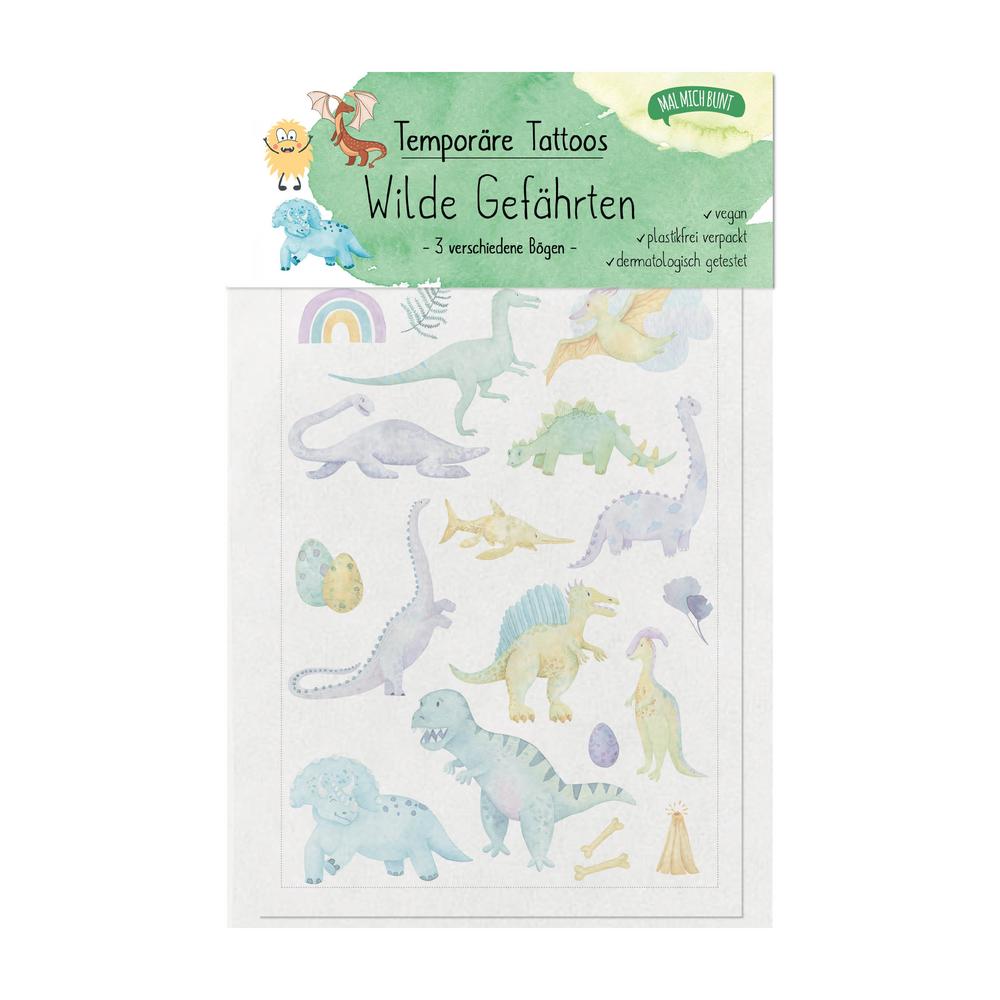Kindertattoos Kollektion Wilde Gefährten 1 Stk