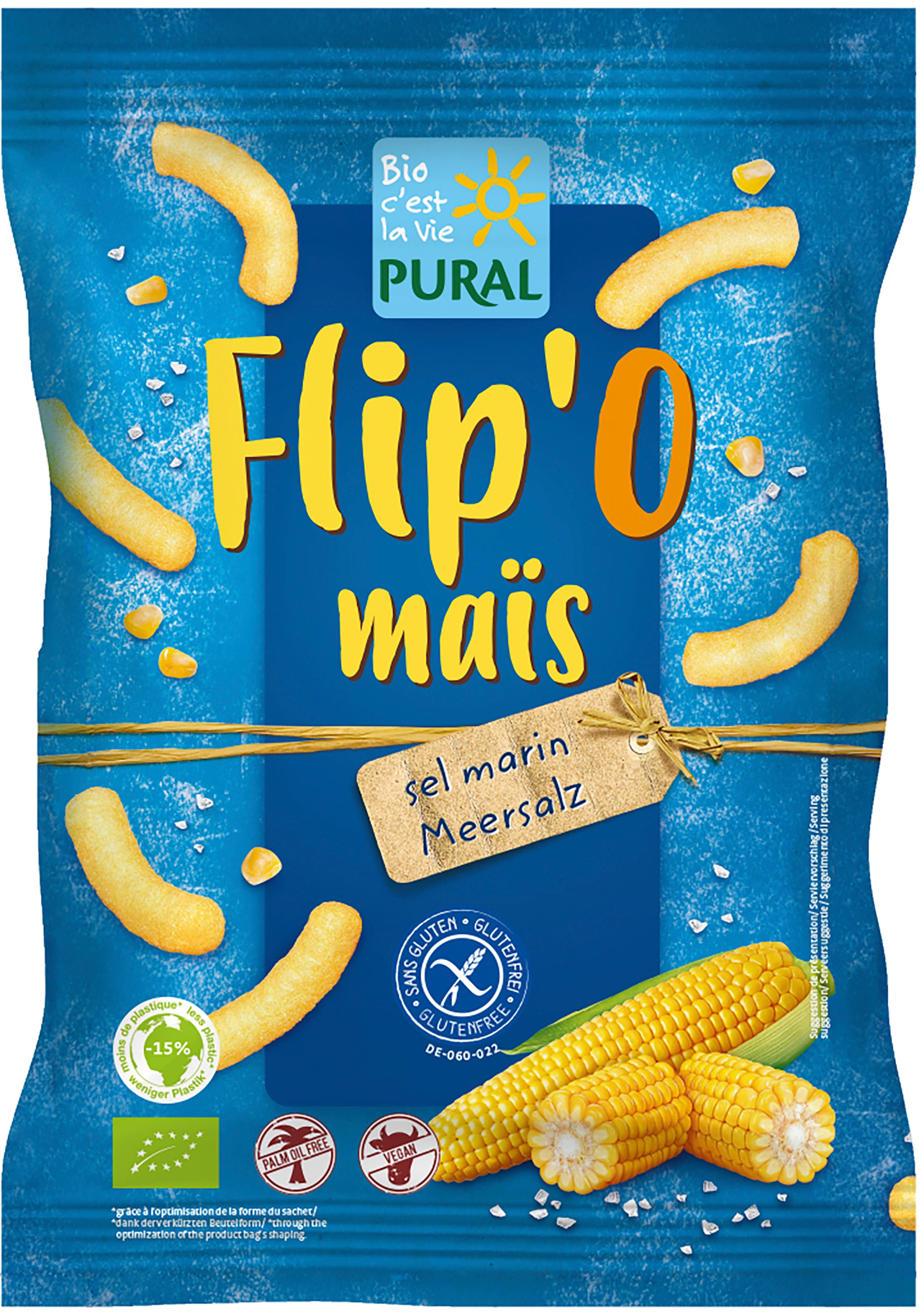 Flip'O ma?s Meersalz Maisflips glutenfrei 100 g