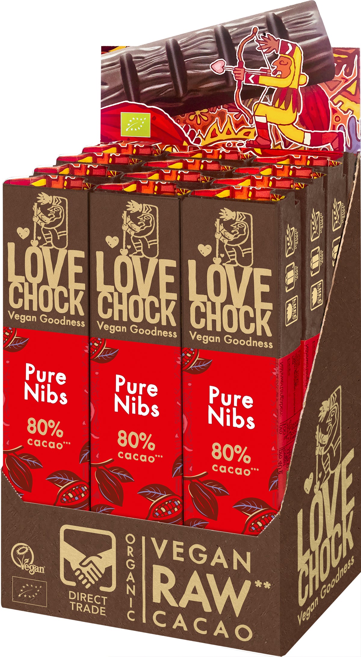 Pur Kakaonibs 82% Kakao 40 g