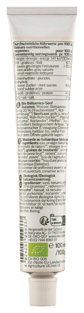 Balsamico-Senf demeter  Tube 100 ml