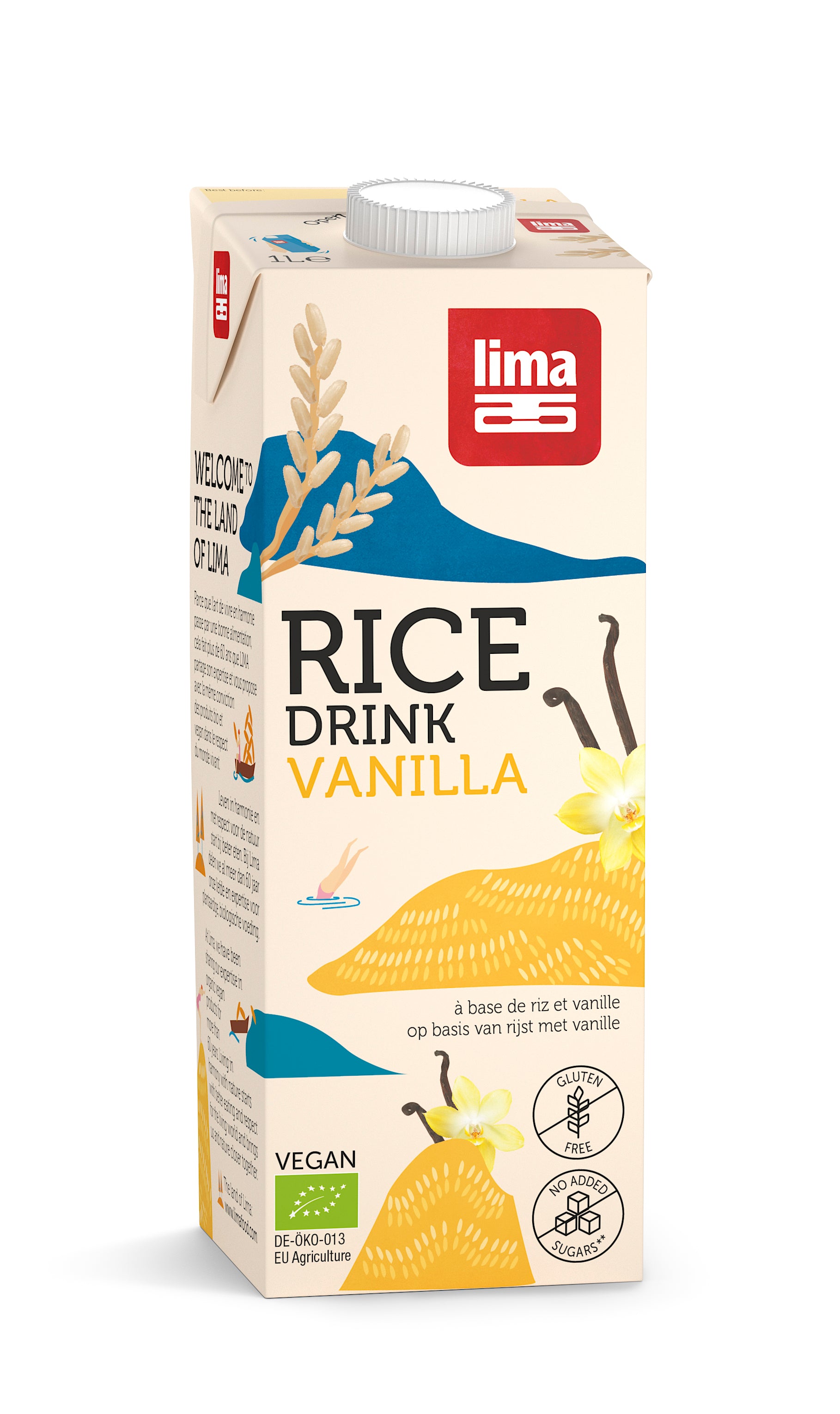 Reisdrink Vanille 1 l