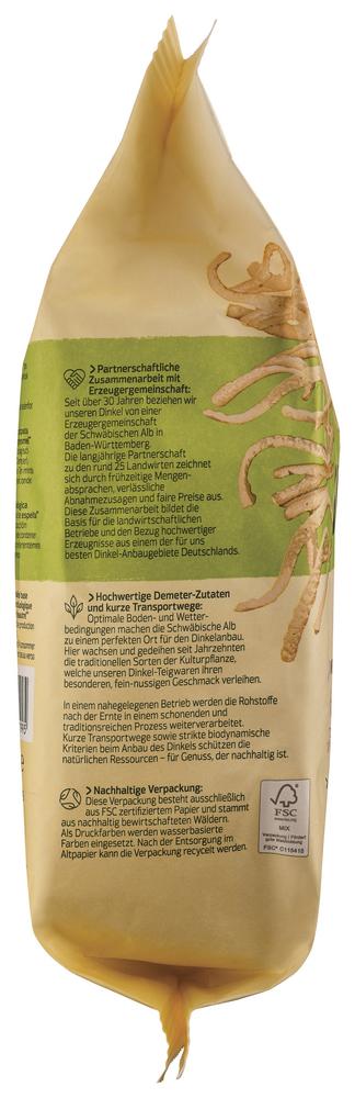 Spätzle Dinkel hell demeter 500 g