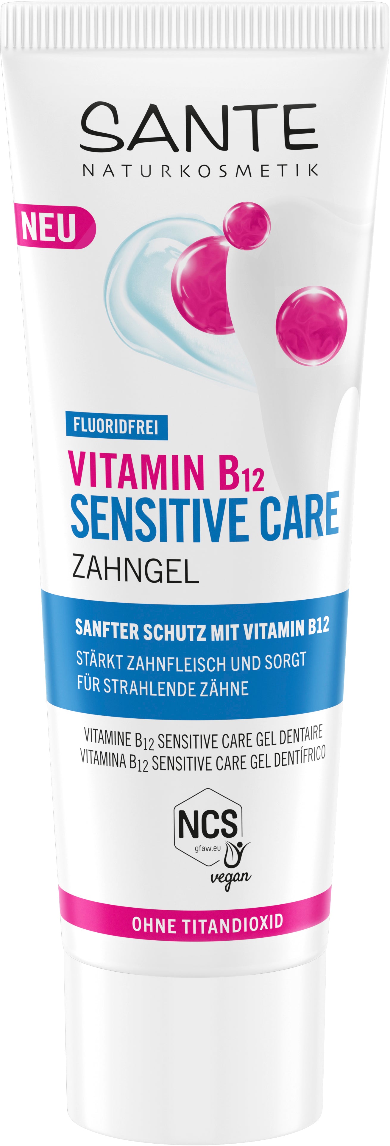 Zahngel Vitamin B12 Sensitive Care 75 ml