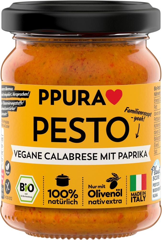 Pesto Vegane Calabrese mit Paprika 120 g