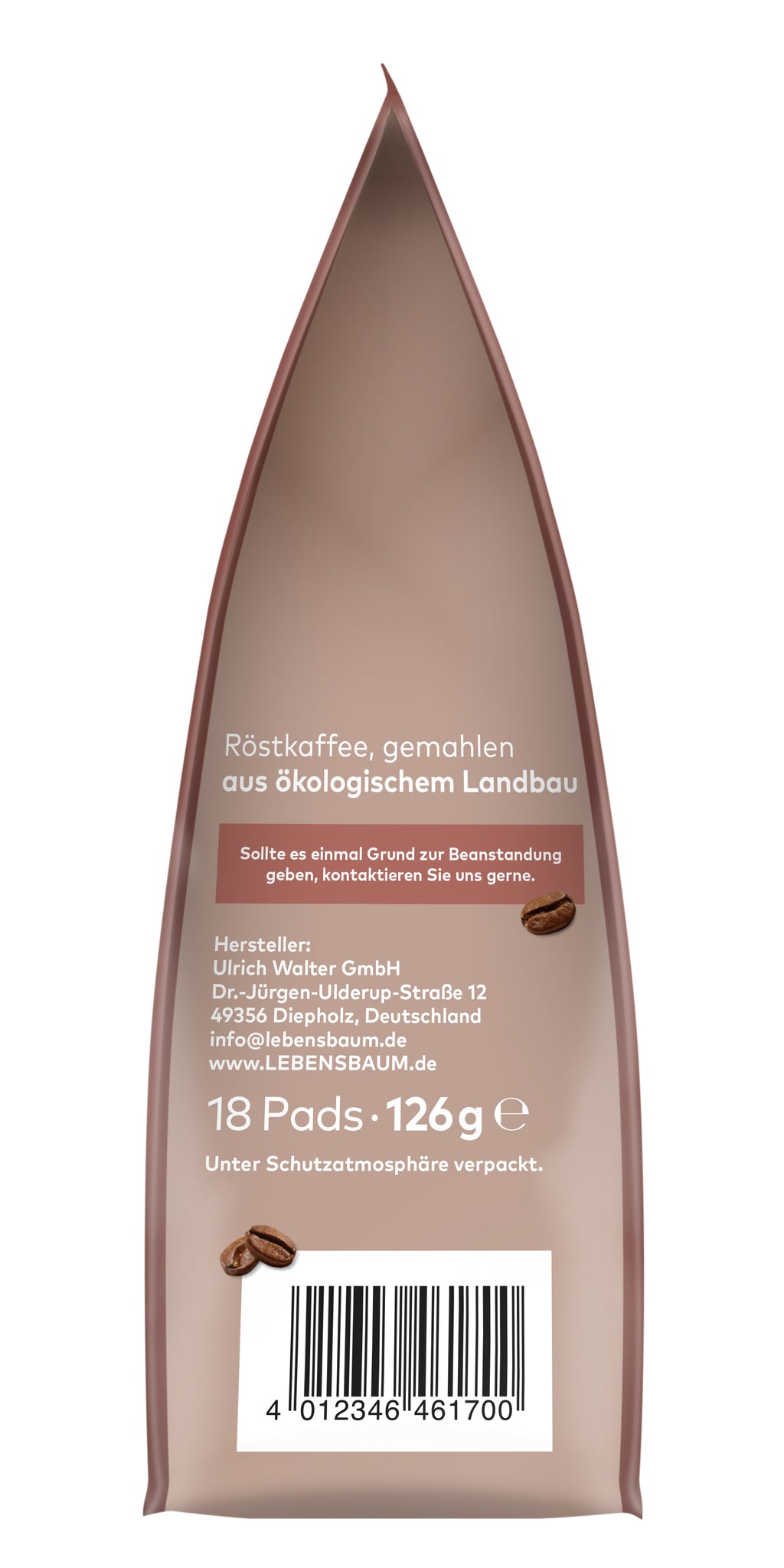 Pads Gourmet Caffe Crema klassisch 126 g