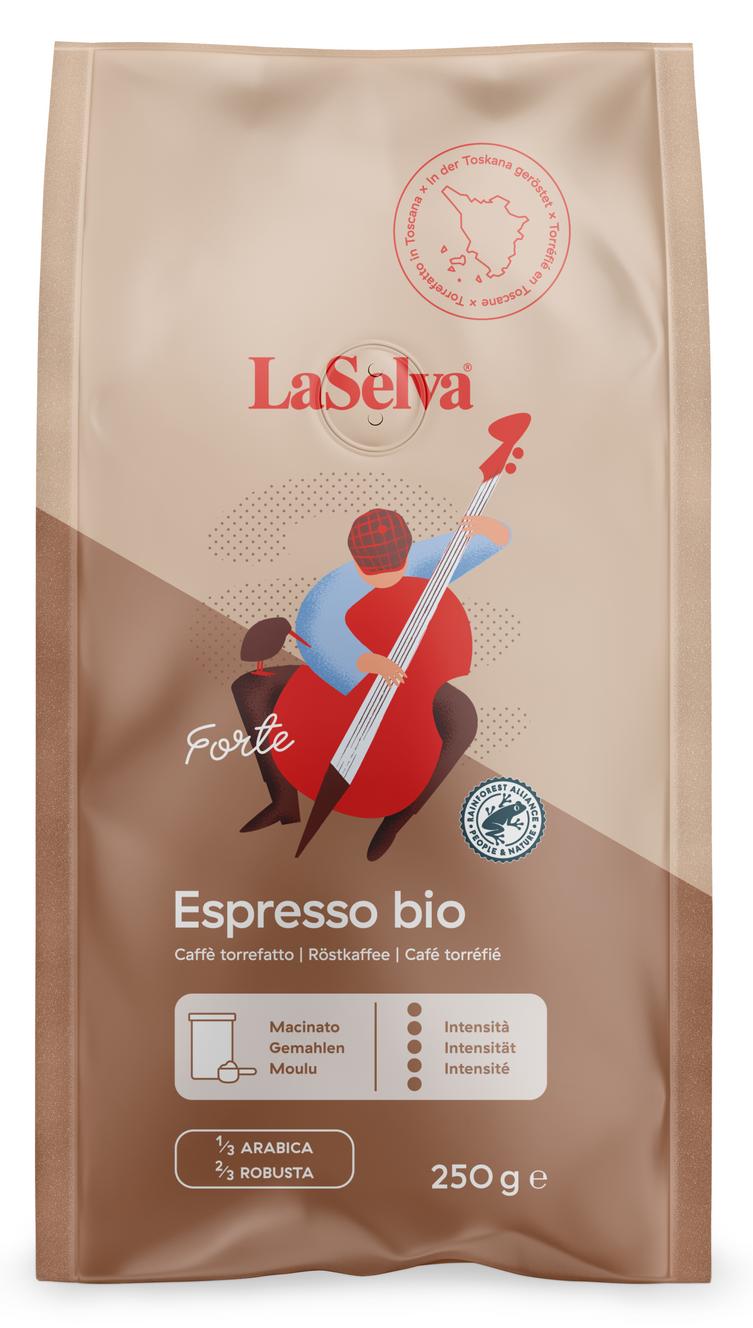 Forte Espresso gemahlen 1/3 Arabica-2/3 Robusta 250 g