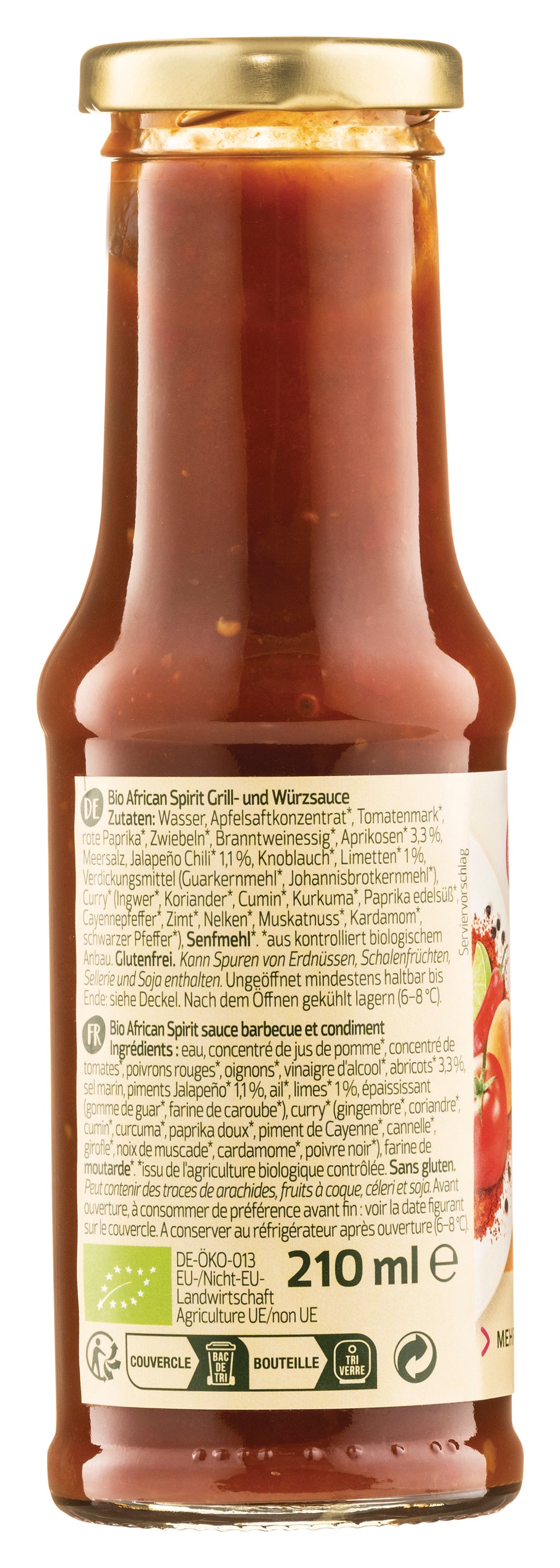 African Spirit Sauce 210 ml