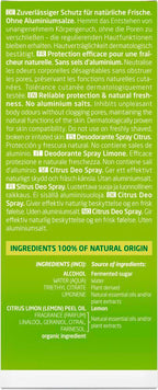 Citrus Fresh Deo Spray 100 ml