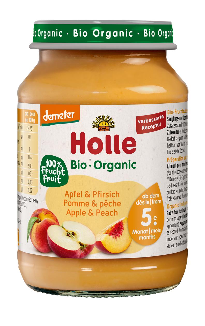 Apfel & Pfirsich ab 5.Monat demeter 190 g