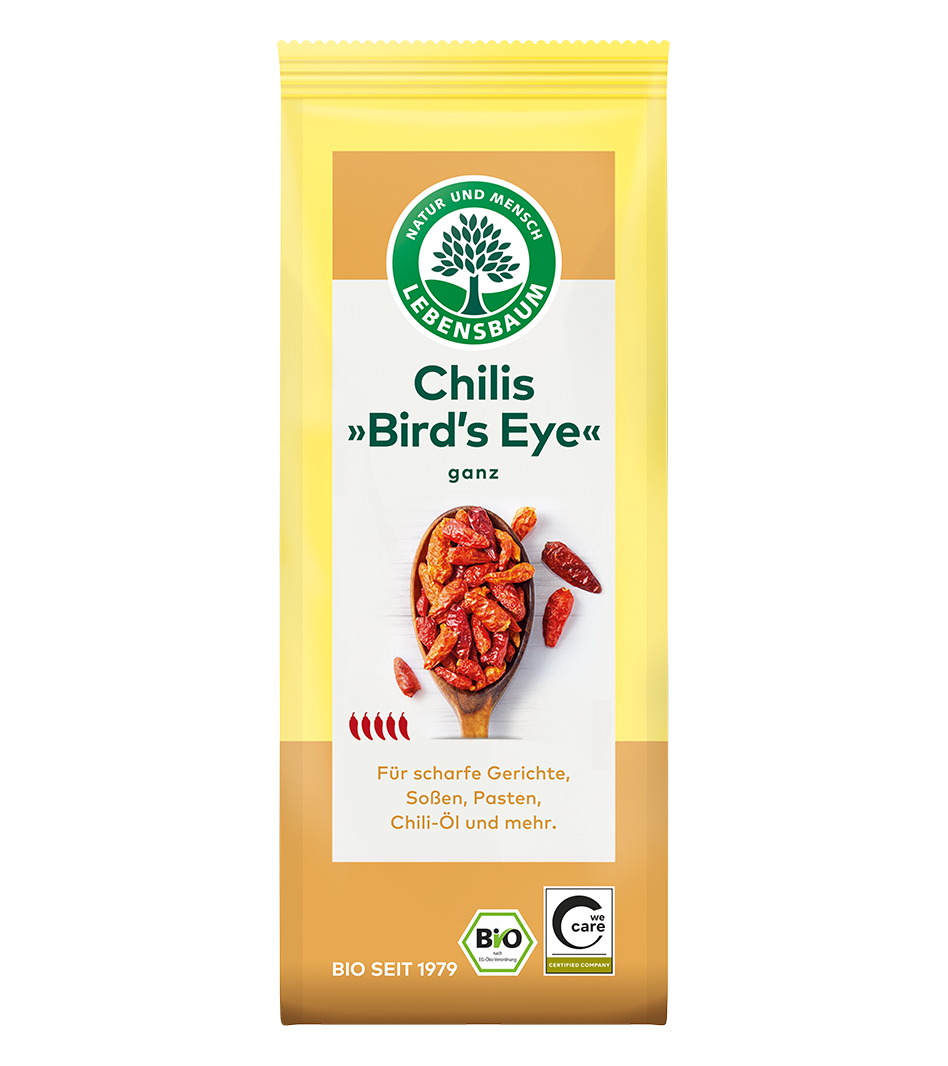 Chillies  ganz Birds eye 20 g