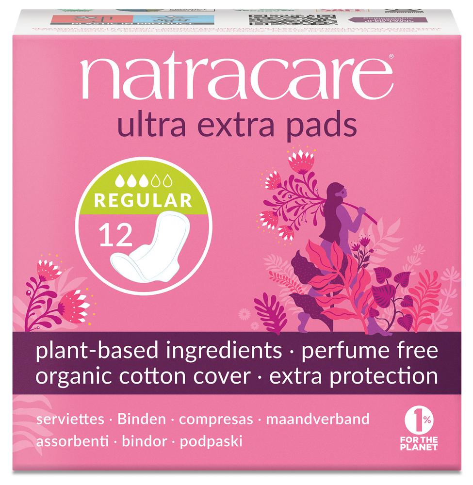 Damenbinden ultra extra pads normal mit Flügeln 12 Stk