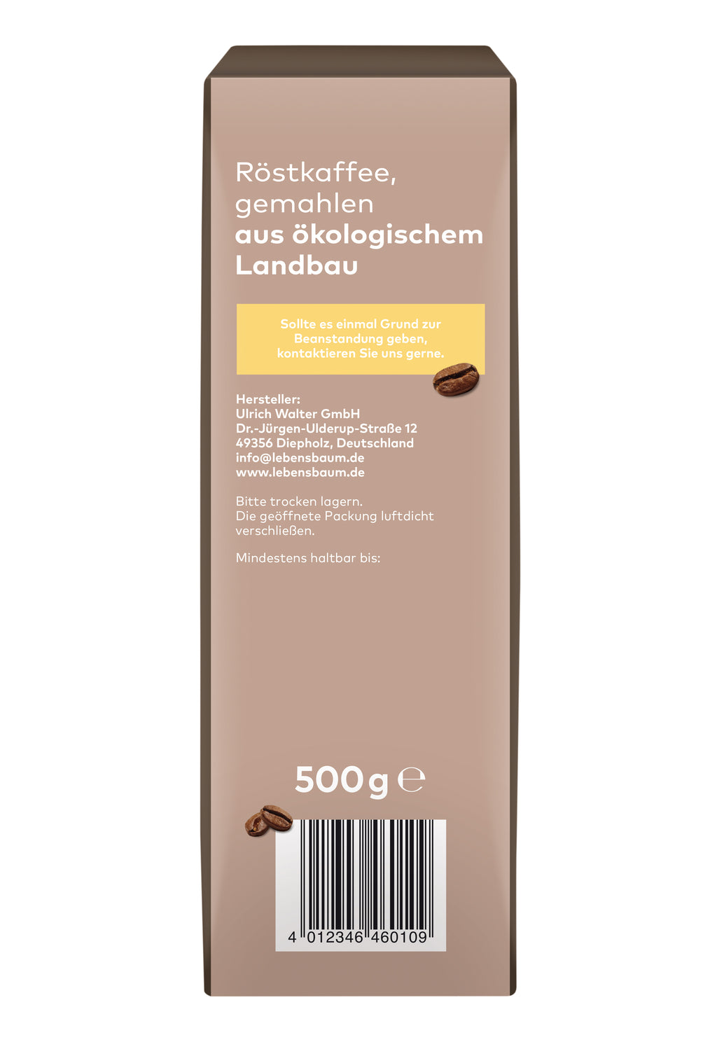 Cafe Dia gemahlen 500 g