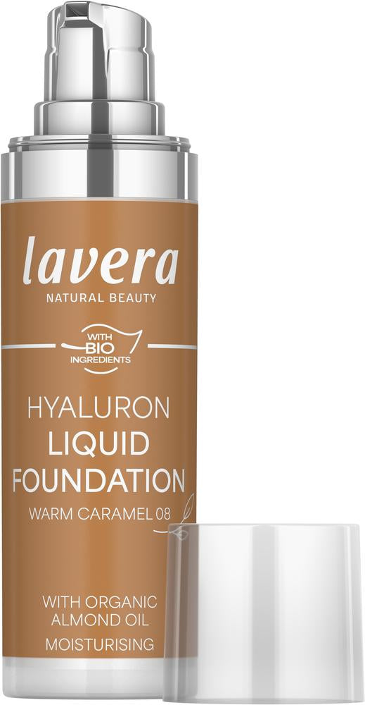 Hyaluron Liquid Foundation -Warm Caramel 08- 30 ml