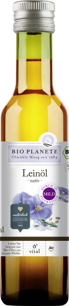 Leinöl nativ  3D-Filtration 250 ml