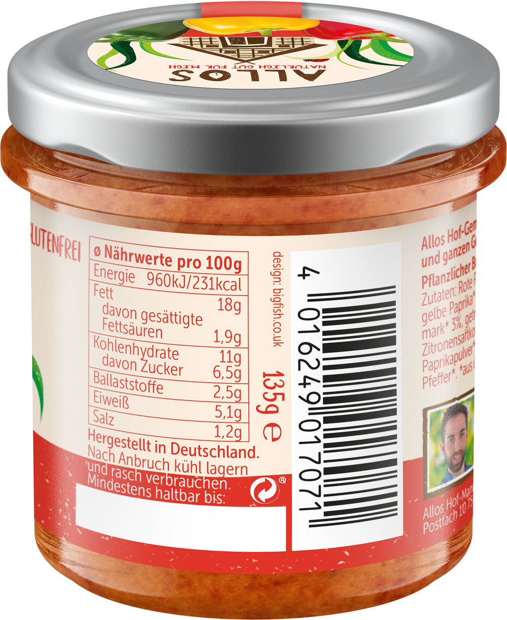 Hofgemüse Pascals Paprika Trio 135 g
