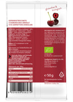 Kirsche in Zartbitter-Schokolade 50 g