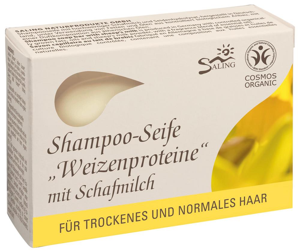 Shampoo-Seife Weizenproteine trock.+normales Haar 125 g