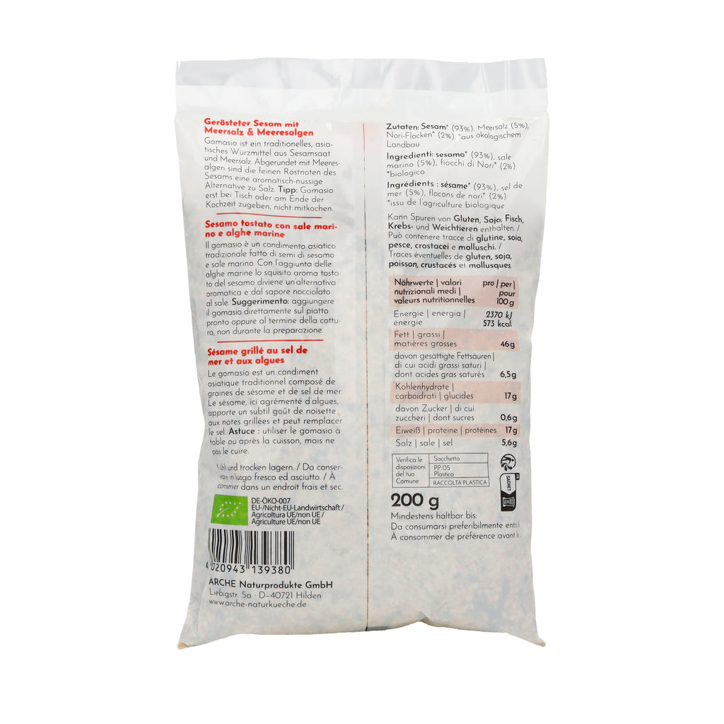 Gomasio mit Meeresalgen 200 g