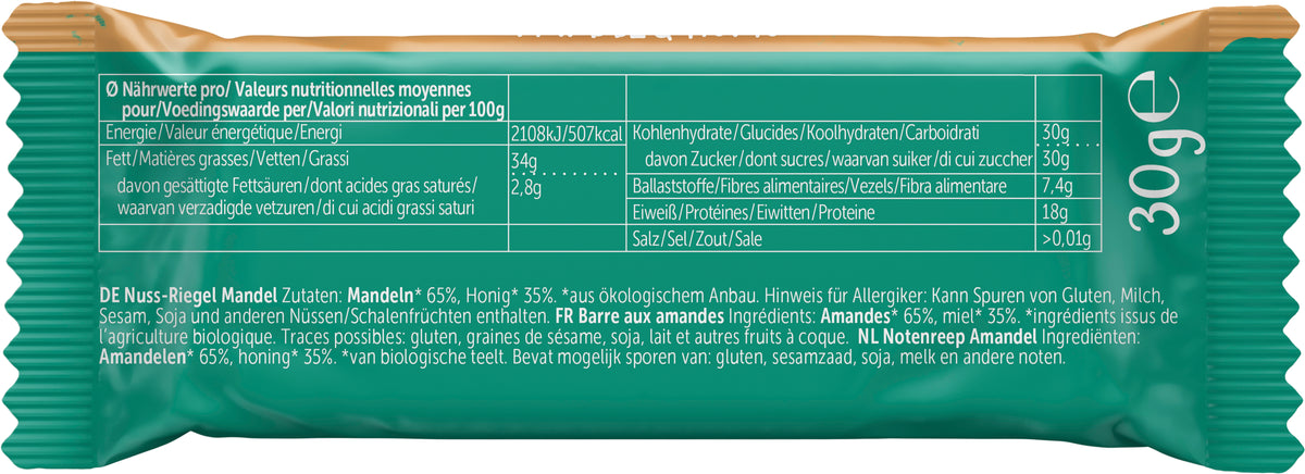 Mandel Nusschnitte 30 g