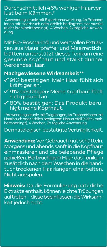 Belebendes Haar-Tonikum Rosmarin 100 ml