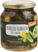 Burger Gurken süß-sauer demeter 350 g