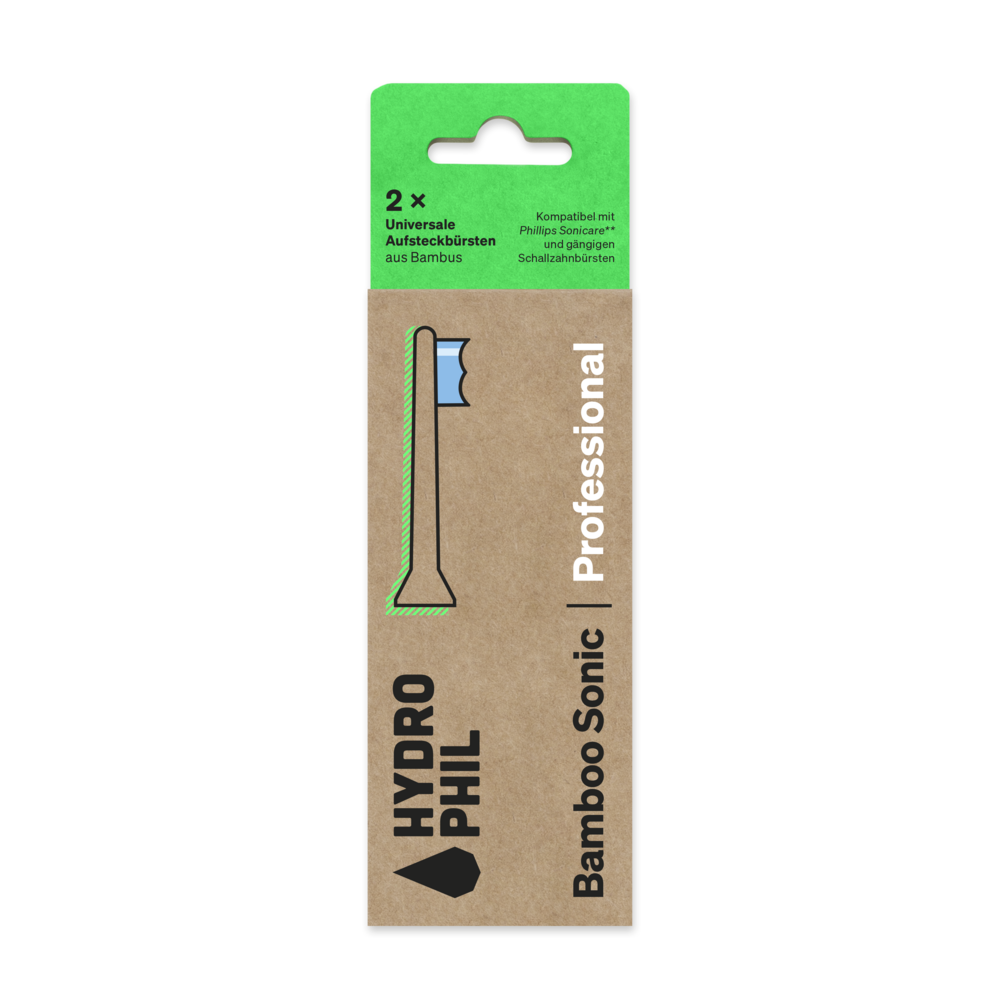 Bamboo Sonic Professional - mittel 2 Stk 1 Stk