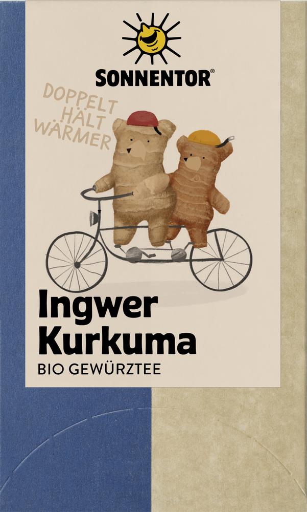 Ingwer Kurkuma Tee Doppelkammerbeutel 32,4 g