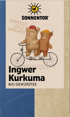 Ingwer Kurkuma Tee Doppelkammerbeutel 32,4 g